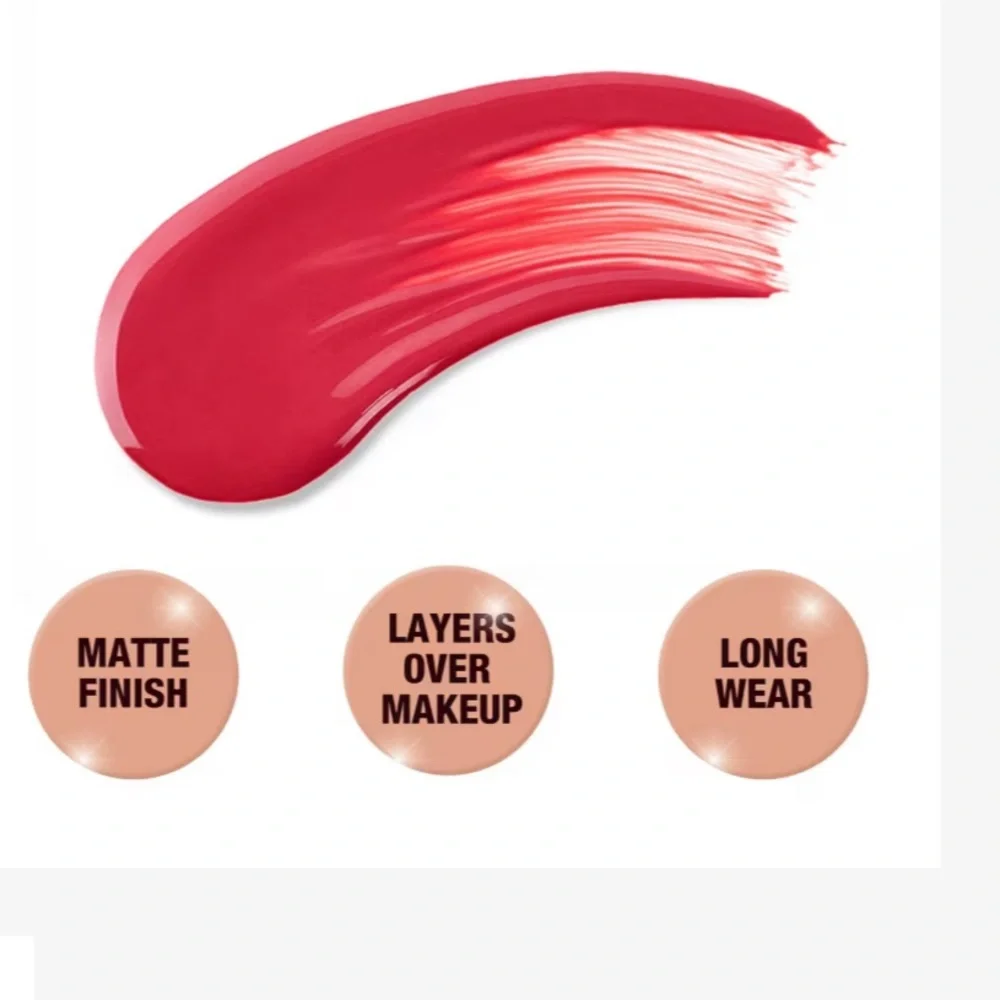 Charlotte Tilbury Matte Beauty Blush Wand Pillow Talk Dream Pop liquid blush